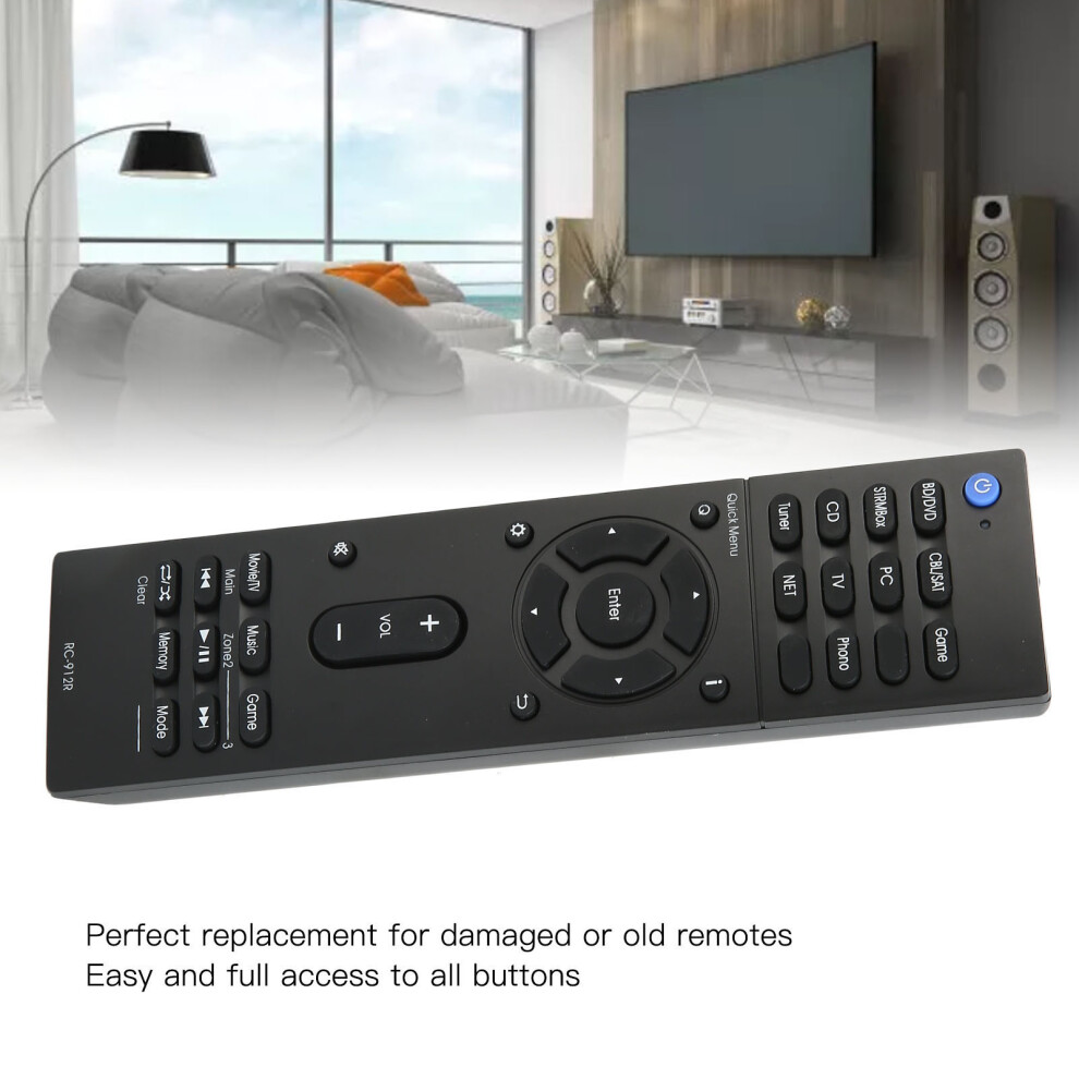 Rc 912R Remote Replacement For Av Receiver 7790334239698