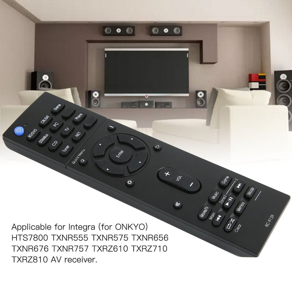 Rc 912R Remote Replacement For Av Receiver 7790334262153