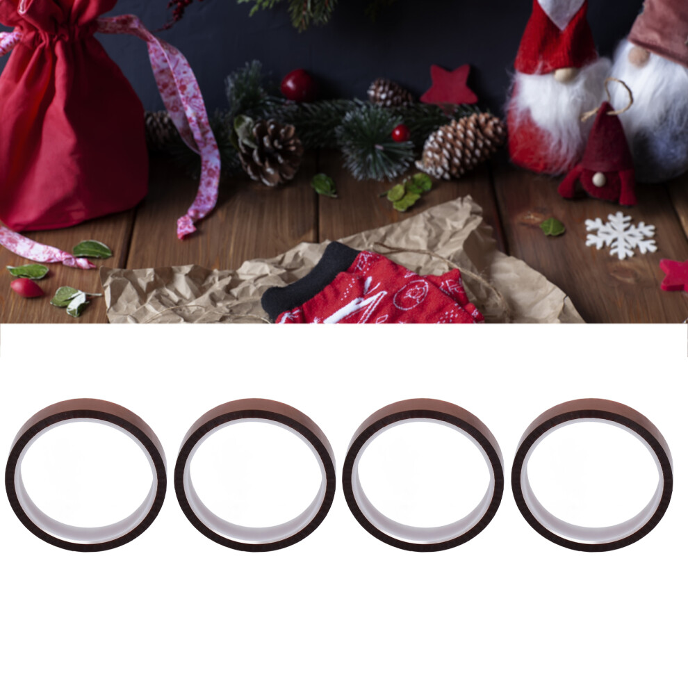 4Pcs Pi Adhesive Tape 15Mm High Temp Insulation Polyimide 33M 9471390065329