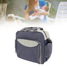 Baby Diaper Crossbody Bag Waterproof 10L Large Capacity for Outdoor Travel