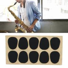 Silicone Mouthpiece Pad for Saxophone, Soft & Protective, Black 0.5