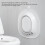 Foldable Plastic Sitz Bath with Flusher, Gray, 39x36x12.5cm 10