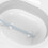 Foldable Plastic Sitz Bath with Flusher, Gray, 39x36x12.5cm 11