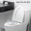 Foldable Plastic Sitz Bath with Flusher, Gray, 39x36x12.5cm 13