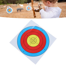 30 Stück, 40x40 cm dicke beschichtete Pfeilziele aus Papier für Recurve-Schießen