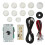 Microswitch Joystick USB Encoder Arcade Buttons Kit DIY LED Arcade Button Windows Arcade Games para Raspberry Pi, High Performance Components with 4
