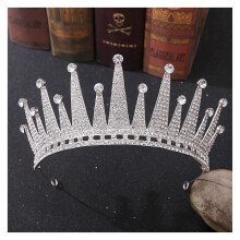 Gold Crystal Bridal Crown Tiara for Wedding with Elegant Design and Comfortable Secure Fit