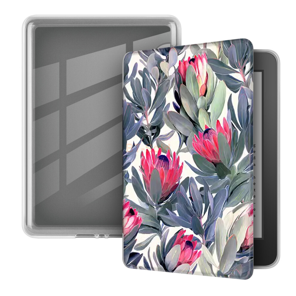 (King Protea) Smart Flip Case For Kindle Paperwhite 5 11Th Gen Shockproof Protective Cover 4069369446887