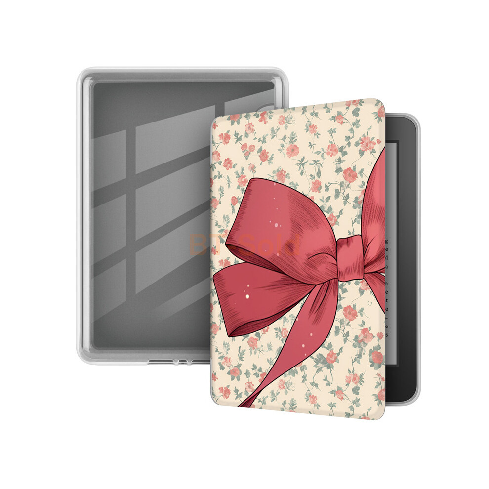(Bowknot) Smart Flip Case For Kindle Paperwhite 5 11Th Gen Shockproof Protective Cover 4069369446771