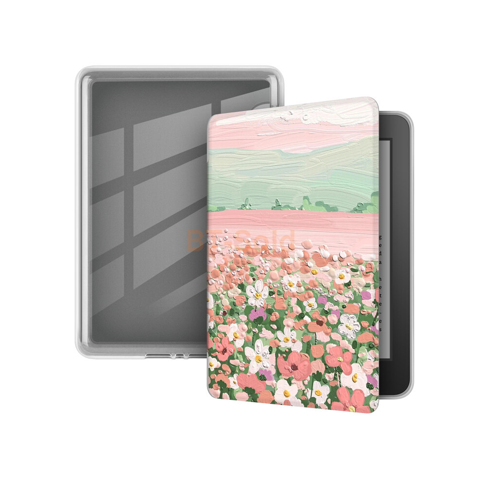 (Flower Sea) Smart Flip Case For Kindle Paperwhite 5 11Th Gen Shockproof Protective Cover 4069369446825