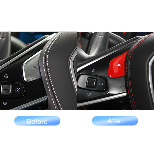 Z Button Cover für Corvette C8 ab 2020 Rot