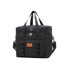Sac isotherme de pique-nique en plein air de grande-Noir