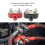 2pcs Power Distribution Terminal Block for 48V Batteries M6 with 2 Studs 9