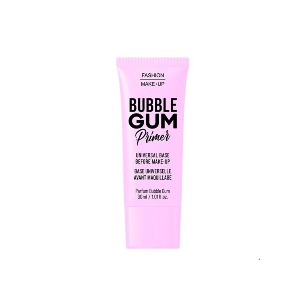 Fashion Make Up Pink Makeup Base - Bubble Gum - Universal - Transparent Jelly - 30 Ml
