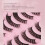 10 Pairs Fluffy False Eyelashes Set DD Curl 3D Wispy Reusable 12