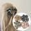 Silk Scrunchies Set of 4 Pure Mulberry Silk Hair Ties AntiCrease Gentle Hold for Women and Girls 1