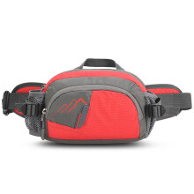 Outdoor Sports Waist Pack with Water Bottle Holder, 22x8x15cm