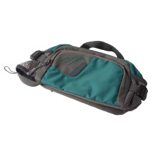Lightweight Adjustable Outdoor Waist Pack with Mesh Bottle Holder, Lake Blue