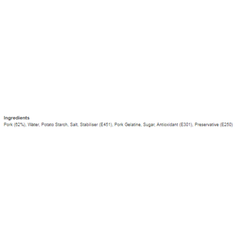 Princes Ham 200g (Pack of 6) 1