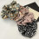 Silk Scrunchies Set of 4 Pure Mulberry Silk Hair Ties AntiCrease Gentle Hold for Women and Girls 4