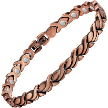 Copper Bracelets for Women, 99.99% Pure Copper Magnetic Bracelets with Effective