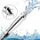 Bathroom Handheld Aluminum Shower Head Nozzle Cleaner Flushing Cleansing System 2