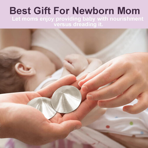 1boxes Nipple Shields, Silver Cups For Breastfeeding, Breast Shields For Nursing Newborns, Essentials Nipple Guards (1PAIR/box) 1