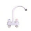 Plastic Faucet Two Handle Taps for Bathroom Basin Sink Faucets Water Single Kitchen 1