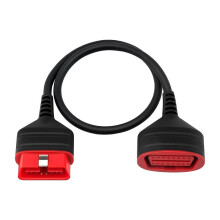 Compatible with ThinkDiag Car OBD2 Extension Cable, Cable Length: 30cm OBD2 Extension Cable