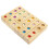 1 Set Wooden Building Blocks Gemstone Inlaid Stacking Blocks Construction Toy 3