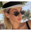 Gafas de sol de metal con forma de rombo multicolor para mujer - Accesorio de moda con 2