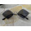 Gafas de sol de metal con forma de rombo multicolor para mujer - Accesorio de moda con 4