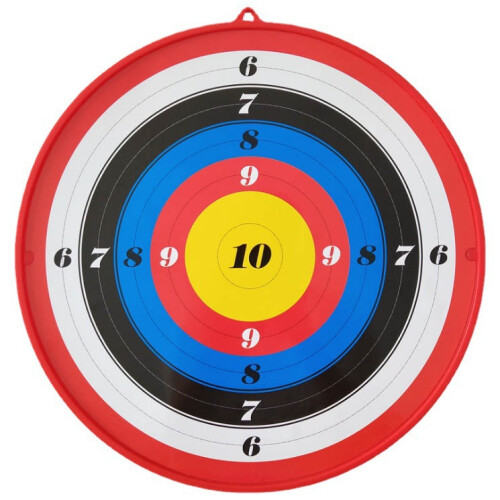 Hanging Target for Suction Cup Archery Blasters, Plastic Shooting Accessory Toy Gun Target Board for Kids
