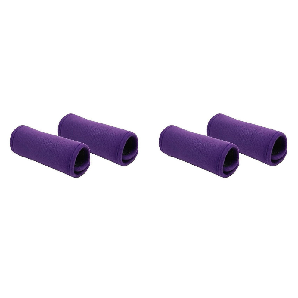 Purple 4Pack Walker Handle Cushions Walker Grip Covers Pads Walker Padded Hand Grip Covers For Rolling Wheelchair Walker