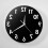Modern Reverse Wall Clock | Counter Clockwise Backwards Time Design for Unique Home Decor 1