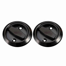 2-Pack 304 Stainless Steel Fire & Rust-Resistant Anti-Theft Hidden Door Handles for Sliding Door