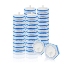 50 stuks verbeterde navullingen voor wegwerpbare toiletborstels. Geschikt voor de meeste toiletborstels en badkamerreiniging.