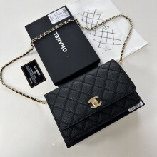 CHANEL WOC Wallet on Chain | Classic Flap Crossbody Purse