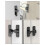 Heavy Duty Gate Latches 90 Degree Right Angle Barn Door Lock AntiTheft Sliding Door Lock Latch for G 2