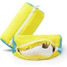 10 Pieces Shoe Washing Machine Bags, Shoes Laundry Bag for Shoes Sneaker, Reusable Shoe Cleaning Bag for All Shoe Types Washer and Dryer