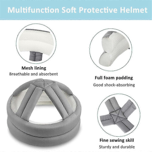Adjustable Safety Helmet for Elderly Protection 2