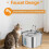 Fontana per gatti da 2,2 litri, fontanella automatica per gatti da interno per bere. 2