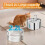 Fontana per gatti da 2,2 litri, fontanella automatica per gatti da interno per bere. 3