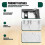 Adjustable Dual Flush Button for Wall-Mounted Toilet Tanks with Concealed Design 5