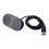 Usb mini speaker computer speaker powered stereo multimedia speaker for notebook laptop pc(black) 2