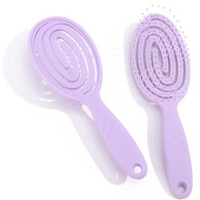 Detangling Hair Brush with Vented Design for Wet and Dry Hair, Pain Scalp Massage for Thick and Curly Hair