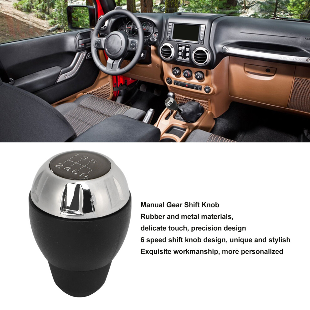 Replacement Manual Shifter Knob For Jeep Jk 7055741842030
