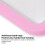 Große rosa Edelstahl DIY Eiscreme-Rollerplatte, 1L, ohne Stecker erforderlich 9