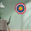 Hanging Target for Suction Cup Archery Blasters, Plastic Shooting Accessory Toy Gun Target Board for Kids 2