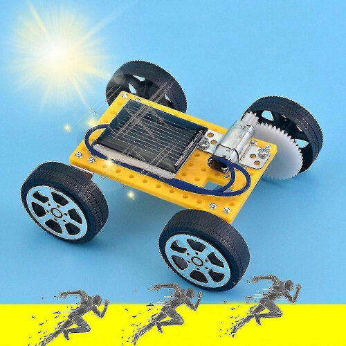 Solar Car Diy Toy Set Solar Powered Car Kit Educational Science For Kid 1